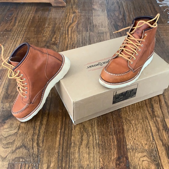 Madewell Red Wing 6in Moc Laceup Boots 